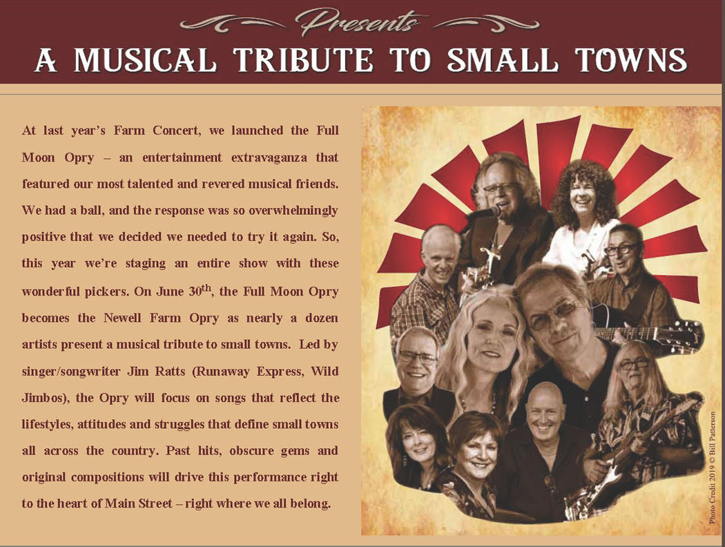 Newell Farm Opry A Tribute to Small Towns